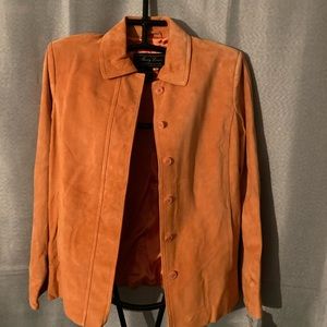 Women’s suede leather jacket size 6